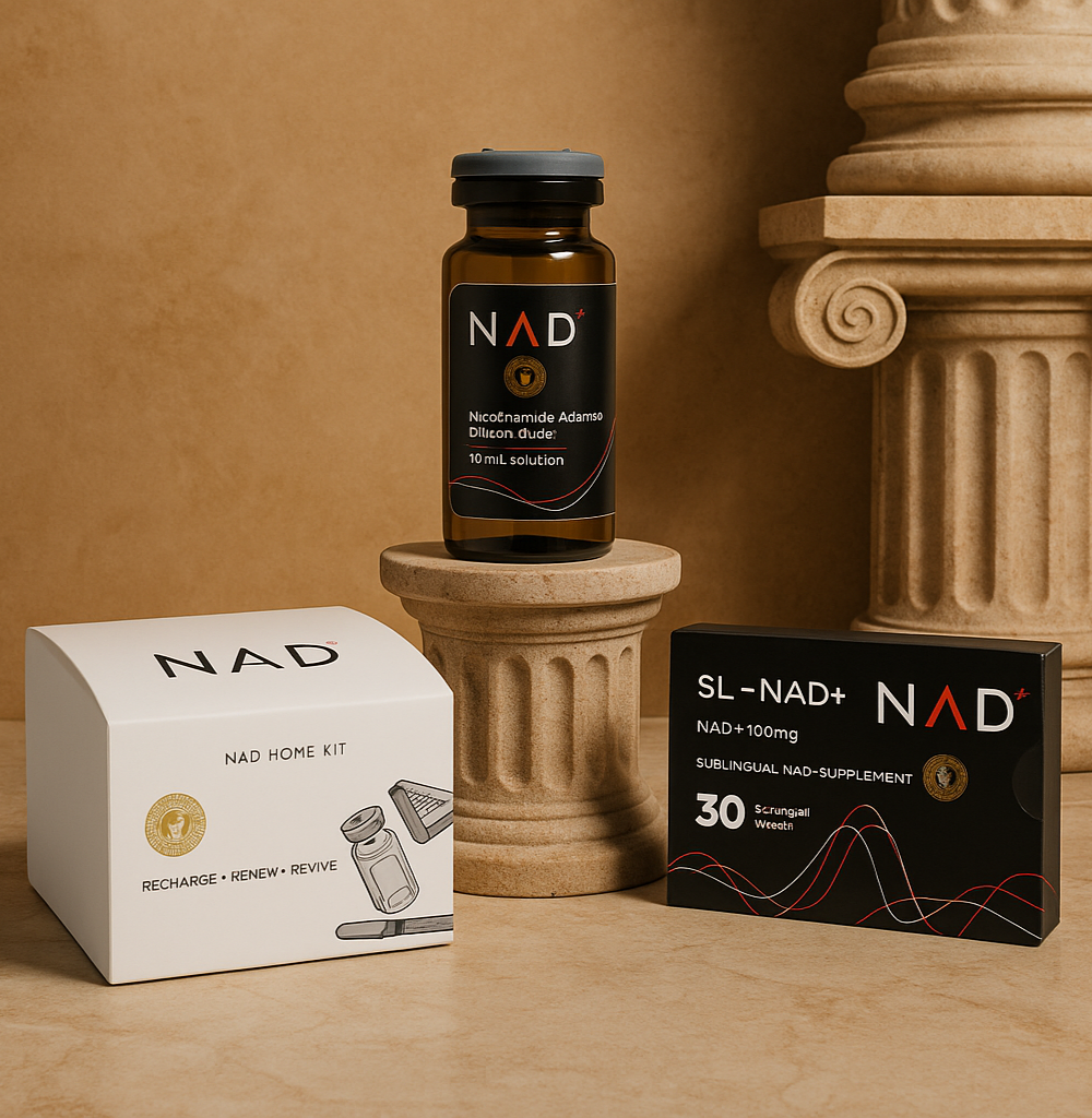 Self‑Injection Kit 500 mg (20 Doses) NAD+ AION